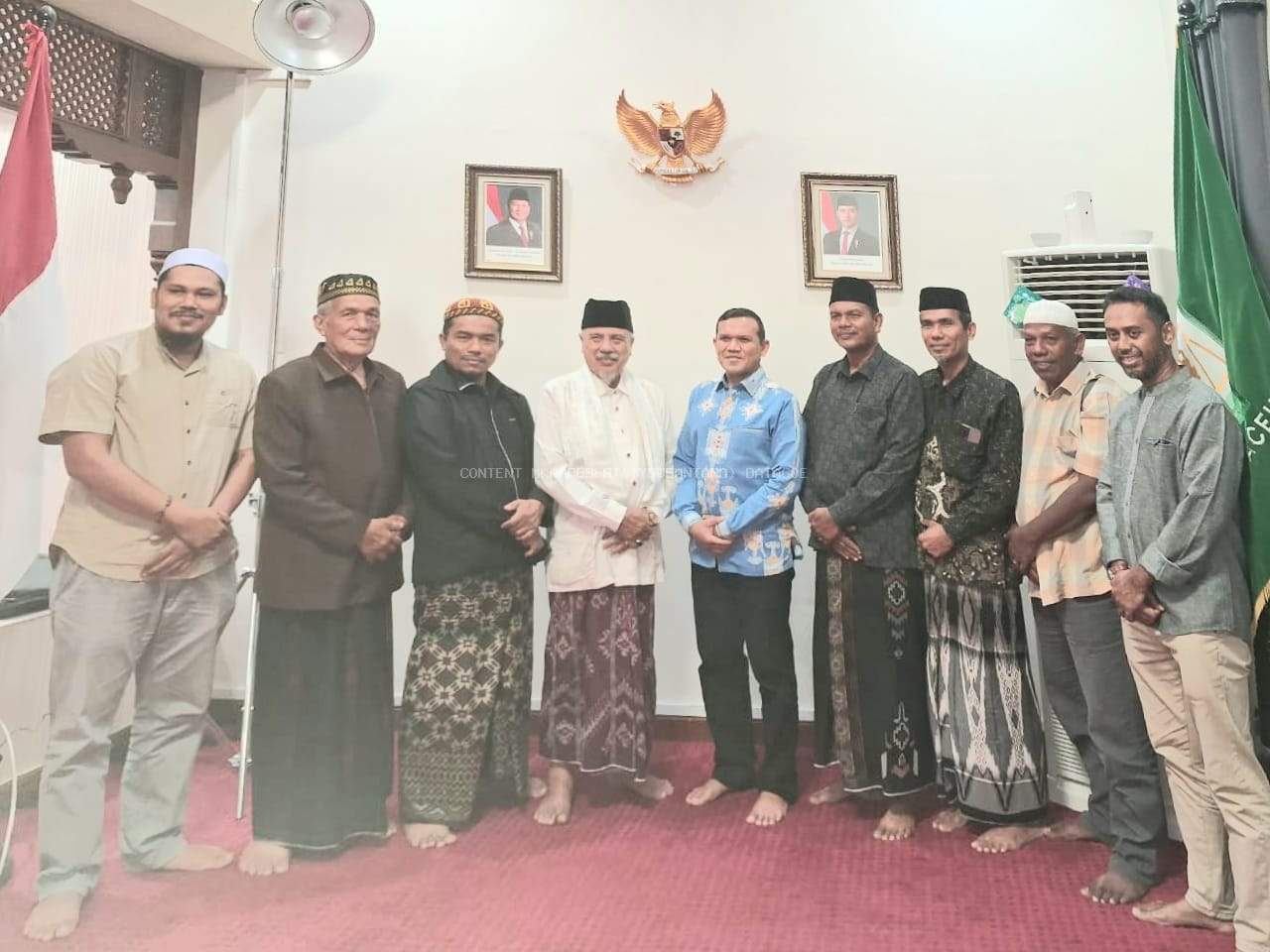 Ketua Yayasan Rumoh Bina Aneuk Nanggro dan Ulama Aceh Temui Wakil Gubernur, Bahas Sinergi untuk Pembangunan Keumatan